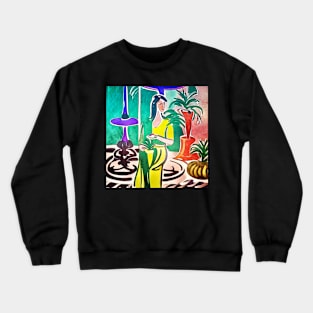 Tea time-Matisse inspired Crewneck Sweatshirt